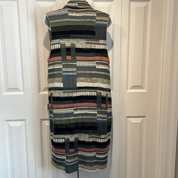 Aldo Martins Gap Printed Double Breasted Vest Size M - Picture 7 of 13